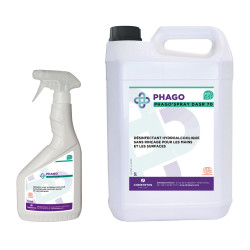 Désinfectant surfaces Phago'spray DASR 70