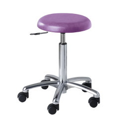 Tabouret médical socle aluminium Carina 120