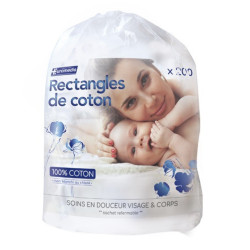 Rectangles de coton  - 160 g