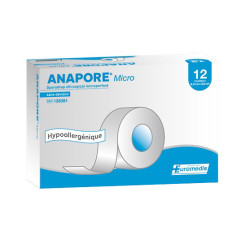 Sparadrap transparent microperforé Anapore Micro