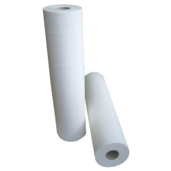 Draps d'examen papier ouaté blanc