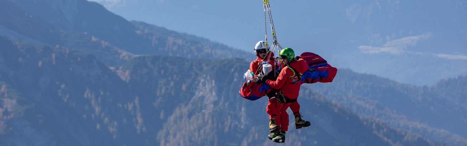 Secours aérien avec l'EASY PULSE